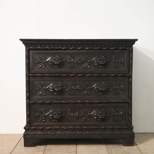 Italian Carved Commode