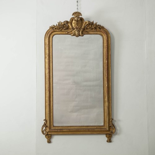 Giltwood Louis Philippe Mirror