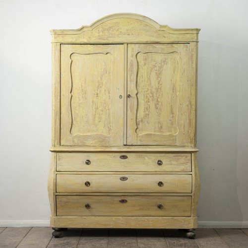 Dutch Painted Housekeepers Cupboard
