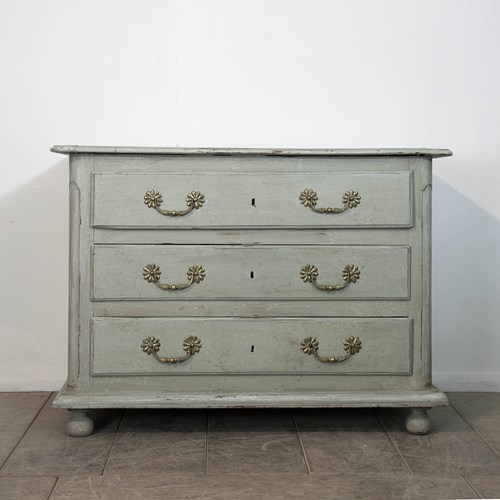Painted 3 Drawer Commode
