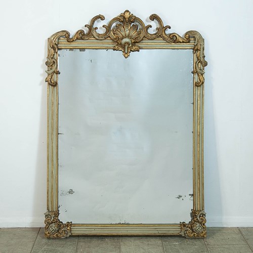 Parcel Gilt Overmantel Mirror