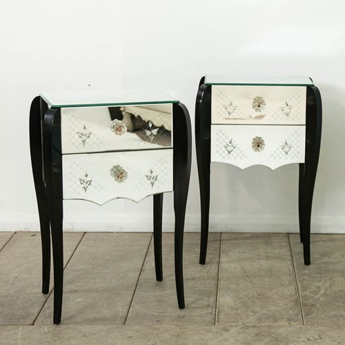 Pair Of Bedside Cabinets