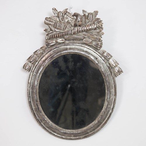 Silver French Mirror