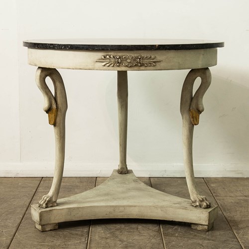 French, Swan Gueridon