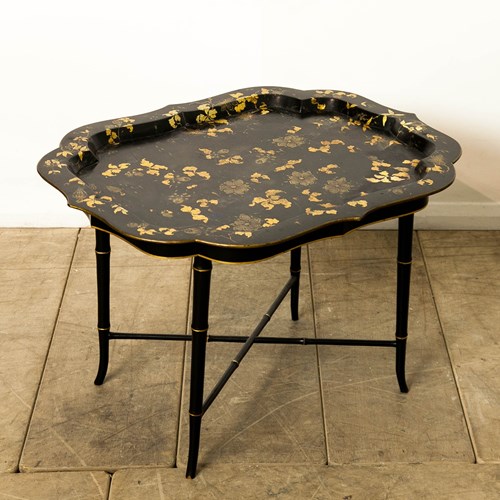 Papier Mache' Tray Table