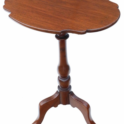 Victorian Mahogany Tilt Top Supper Table