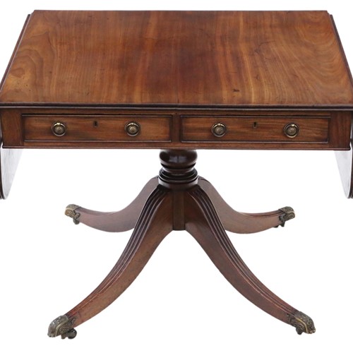 Regency C1825 mahogany sofa table 19th Century