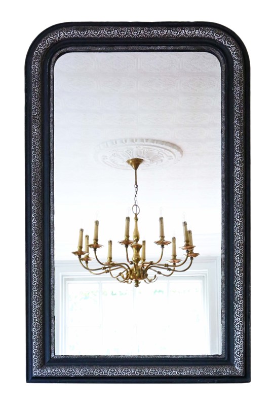 Ebonised / silver gilt wall overmantle mirror -prior-willis-antiques-7943-1-main-637681890433646920.jpg