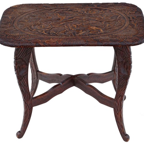 Liberty Chinoiserie Hardwood Writing Side Table