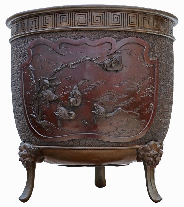 Antique Very Large 16" Fine Quality Japanese Oriental Bronze Jardinière Planter -prior-willis-antiques-8287-1-main-638165436254304709.jpg