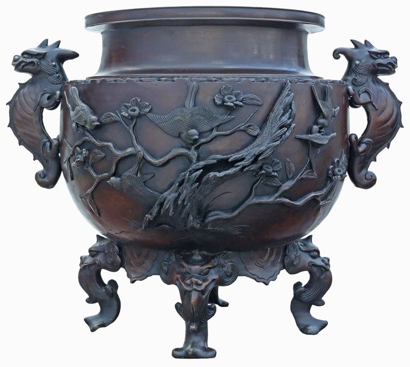 Antique Very Large 18" Fine Quality Japanese Oriental Bronze Jardinière Planter -prior-willis-antiques-8319-1-main-638263291388969751.jpg