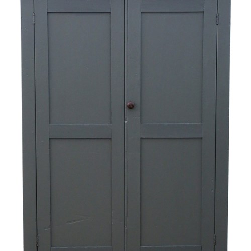  Antique Quality Painted Housekeeper's Larder Cupboard 19Th Century