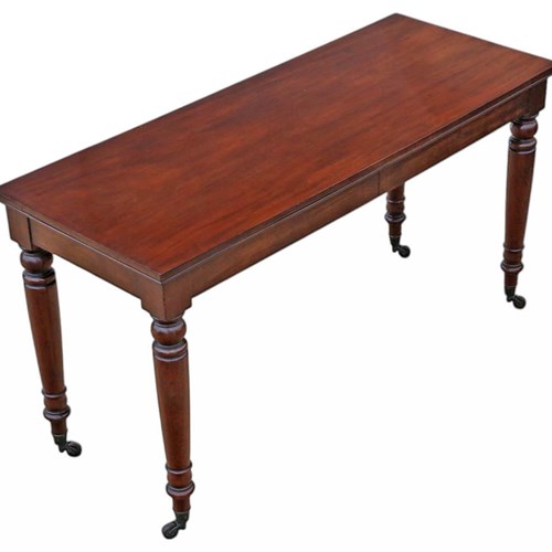 Fine Quality 19Th Century Mahogany Serving Dining Table – Antique Display Piece