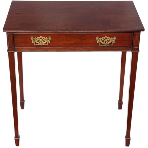 Antique Georgian Revival Mahogany Writing Desk C.1880–1900 – Fine Quality