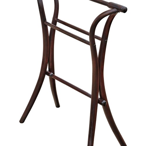 Antique C.1900 Bentwood Towel Stand With 4 Rails – Fine Quality