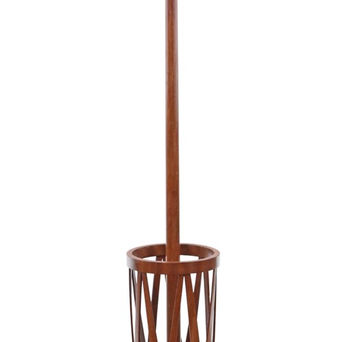 Vintage 1956 Swann Hat, Coat, And Stick / Umbrella Stand – Retro Design