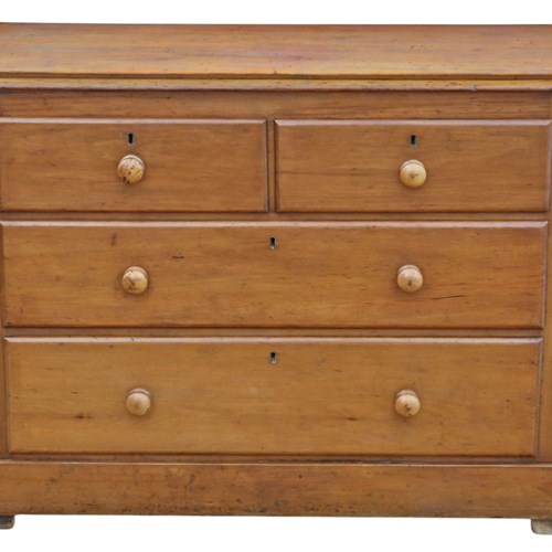 Antique Victorian 19Th Century Pine Chest Of Drawers – Quality