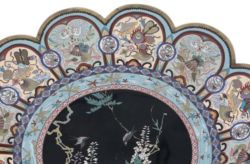 Antique Fine Quality Large 18" Meiji Oriental Japanese Cloisonne Charger Plate-prior-willis-antiques-i8266-8-main-638087952765014920.jpg