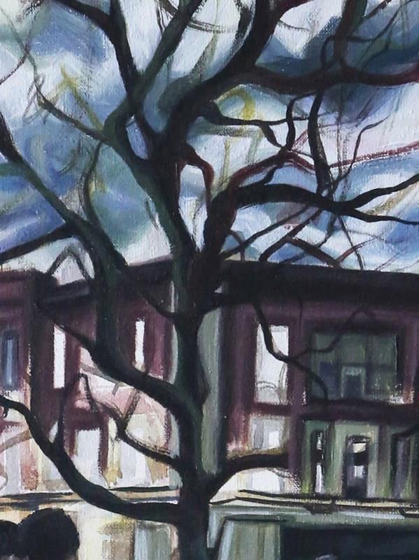  Acrylic Painting On Canvas By Lucy Prior London Life Near Kings Cross Station-prior-willis-antiques-tree-main-638306527243293603.jpg