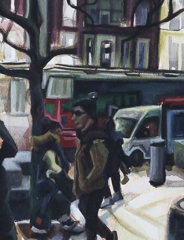  Acrylic Painting On Canvas By Lucy Prior London Life Near Kings Cross Station-prior-willis-antiques-walking-man---copy-main-638306527559671941.jpg