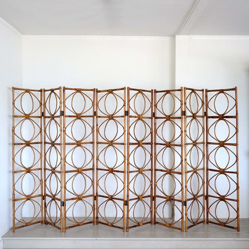 Chic 1970S Bamboo Screen