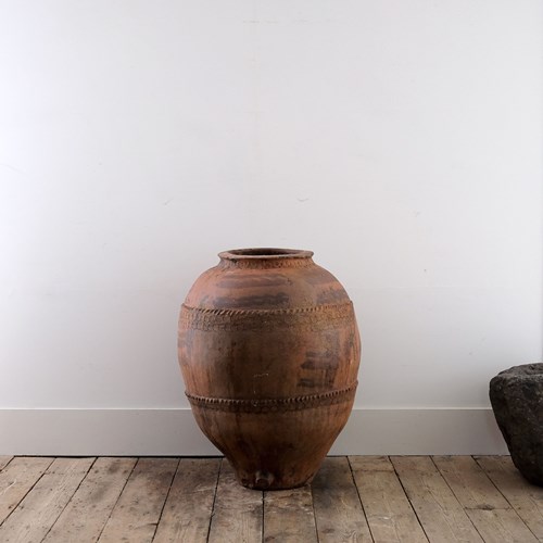 19Th Century Spanish Terracotta Pot