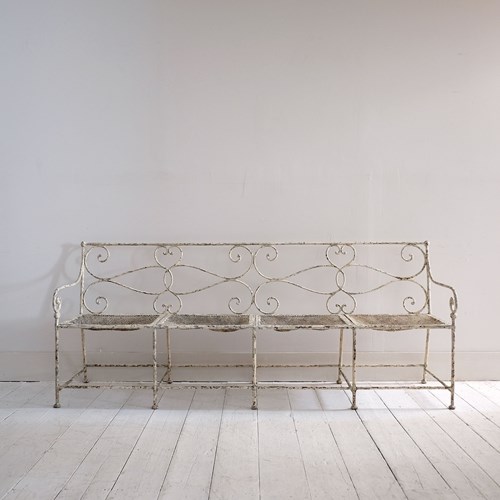 Antique French Garden Bench