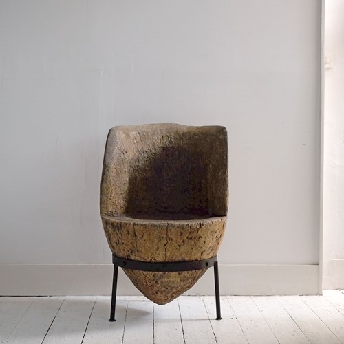 Rare Sculptural Seat