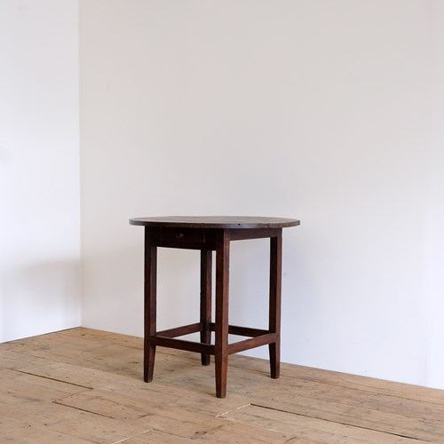 Antique English Country Side Table