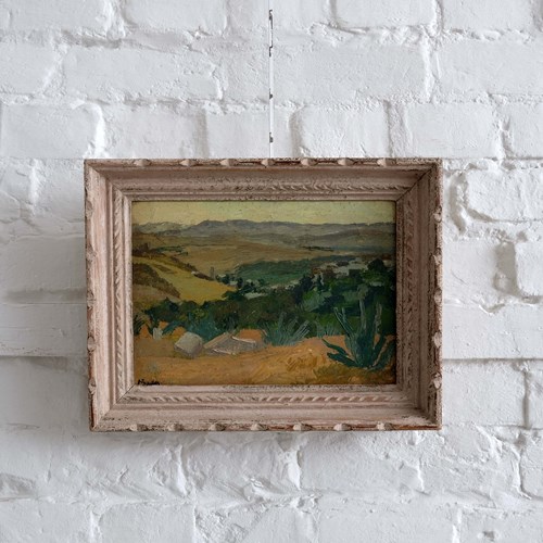 Mid-20Th Century Mediterranean Landscape