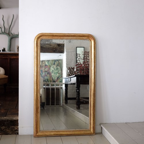 Louis Philippe Overmantel Mirror