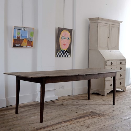 Large French Antique Refectory Table