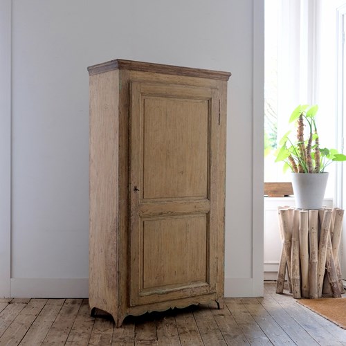 French Cupboard In Original Paint