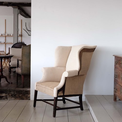 Georgian Wingback Armchair