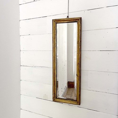 Antique Narrow Mirror