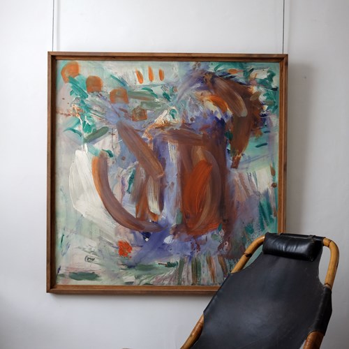 Large Scale 1960S Abstract Composition - Johnnie Clarke