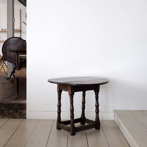 18Th Century Drop Leaf Side Table