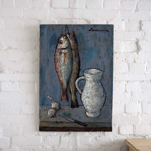 Nature Morte Au Poisson - Lavernia