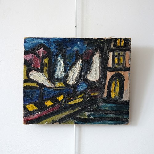 French Coastal Scene