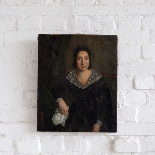 Antique French Portrait