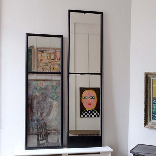 Unusual Sectioned Shop Mirrors