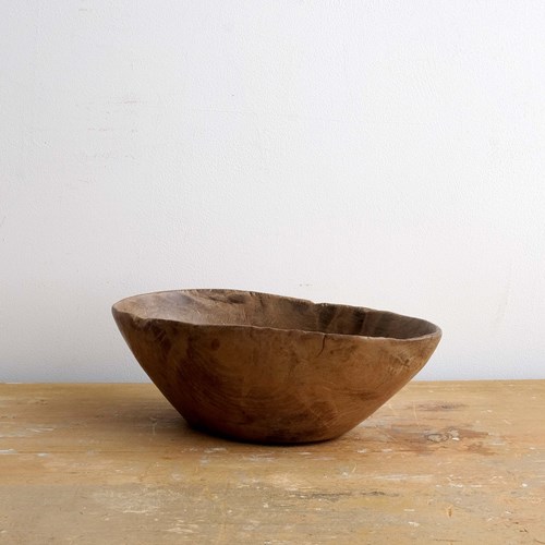 Antique Swedish Root Bowl