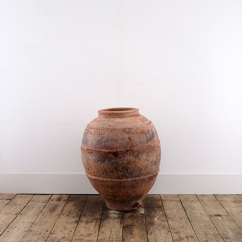 19Th Century Spanish Terracotta Pot