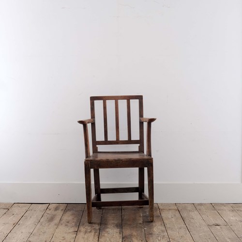 English Country Stick Back Armchair
