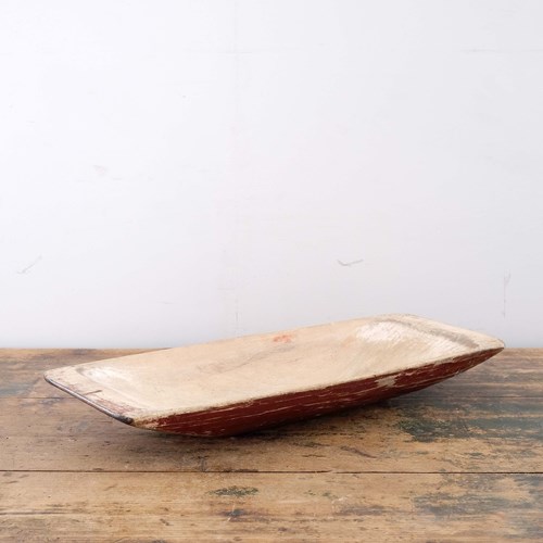 Antique Swedish Folk Art Bowl