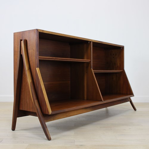 1950’S Drexel Walnut Declaration Bookcase By Kipp Stewart