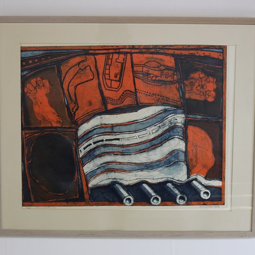Hans Hamngren Lithograph From 1967 No 18 Of 35