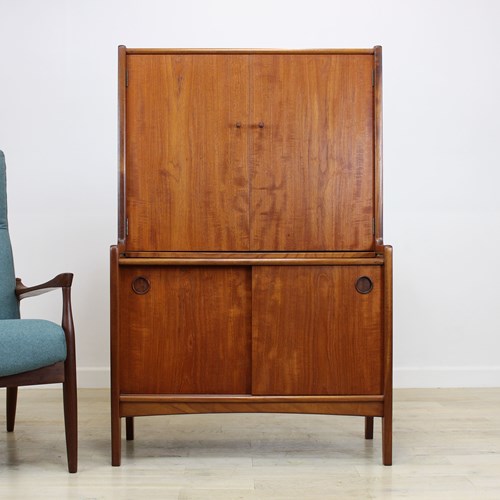 Scarce A Younger Teak Cocktail Cabinet By John Herbert