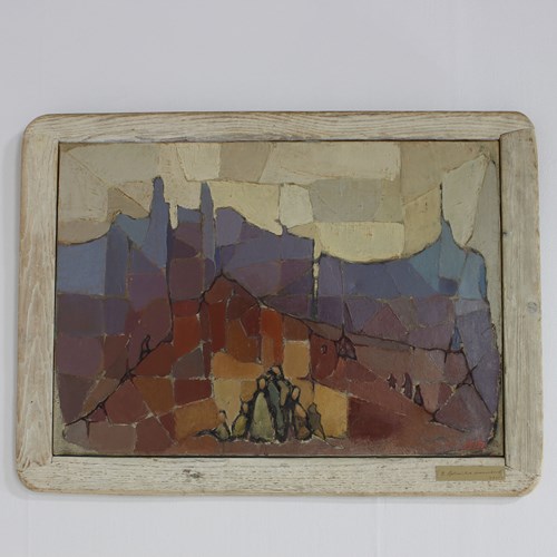 Oil Painting By Benny Aage Møller 1981