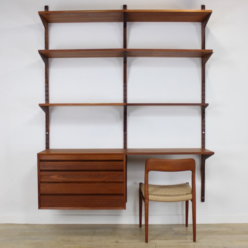 1960’S Cado 2 Bay Teak Hanging System